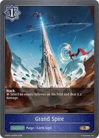 Grand Spire - SDD03: Showdown Deck: Runecraft - Shadowverse: Evolve card