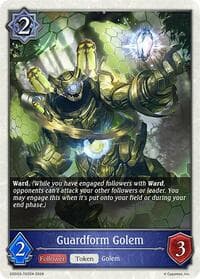 Guardform Golem - SDD03: Showdown Deck: Runecraft - Shadowverse: Evolve card