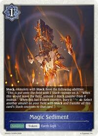 Magic Sediment - SDD03: Showdown Deck: Runecraft - Shadowverse: Evolve card