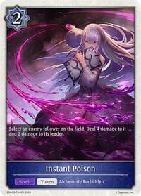 Instant Poison - SDD03: Showdown Deck: Runecraft - Shadowverse: Evolve card