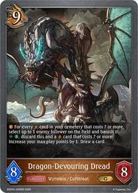 Dragon-Devouring Dread - SDD04: Showdown Deck: Dragoncraft - Shadowverse: Evolve card