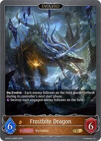 Frostbite Dragon (Evolved) - SDD04: Showdown Deck: Dragoncraft - Shadowverse: Evolve card
