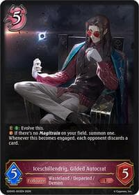 Iceschillendrig, Gilded Autocrat - SDD05: Showdown Deck: Abysscraft - Shadowverse: Evolve card
