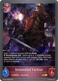 Demonlord Eachtar - SDD05: Showdown Deck: Abysscraft - Shadowverse: Evolve card
