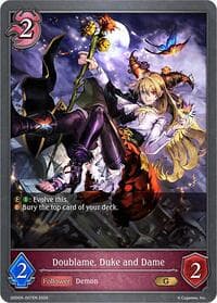 Doublame, Duke and Dame - SDD05: Showdown Deck: Abysscraft - Shadowverse: Evolve card