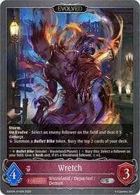 Wretch (Evolved) - SDD05: Showdown Deck: Abysscraft - Shadowverse: Evolve card