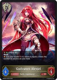 Godsworn Alexiel - SDD06: Showdown Deck: Havencraft - Shadowverse: Evolve card
