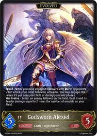 Godsworn Alexiel (Evolved) - SDD06: Showdown Deck: Havencraft - Shadowverse: Evolve card