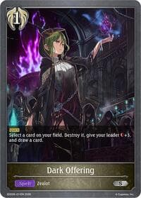 Dark Offering - SDD06: Showdown Deck: Havencraft - Shadowverse: Evolve card