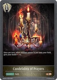 Candelabra of Prayers - SDD06: Showdown Deck: Havencraft - Shadowverse: Evolve card