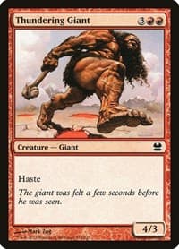 Thundering Giant - Modern Masters - Magic: The Gathering card