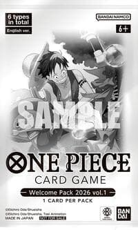 Welcome Pack 2026 Vol.1 - One Piece Promotion Cards - One Piece Card Game card