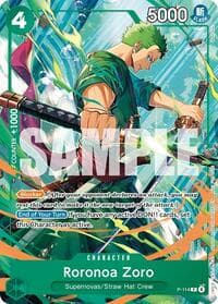 Roronoa Zoro (114) - One Piece Promotion Cards - One Piece Card Game card