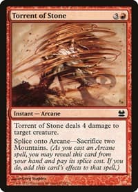 Torrent of Stone - Modern Masters - Magic: The Gathering card