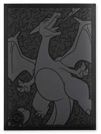 Pokemon TCG:  Scorching Charizard (65 Pack) - Pokemon International Card Sleeves - Card Sleeves card