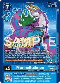 MarineBullmon (Judge Pack 9) - Cyber Eden - Digimon Card Game card