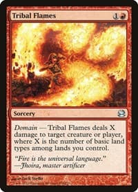 Tribal Flames - Modern Masters - Magic: The Gathering card