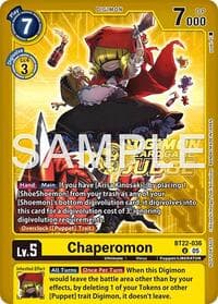 Chaperomon (Judge Pack 9) - Cyber Eden - Digimon Card Game card