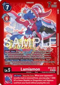 Lamiamon (Judge Pack 9) - Time Stranger - Digimon Card Game card