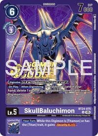 SkullBaluchimon (Judge Pack 9) - Time Stranger - Digimon Card Game card