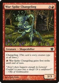 War-Spike Changeling - Modern Masters - Magic: The Gathering card