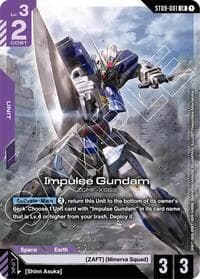 Impulse Gundam - Starter Deck 09: Destiny Ignition - Gundam Card Game card