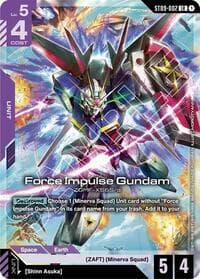 Force Impulse Gundam - Starter Deck 09: Destiny Ignition - Gundam Card Game card