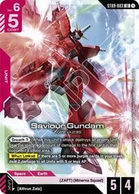 Saviour Gundam - Starter Deck 09: Destiny Ignition - Gundam Card Game card