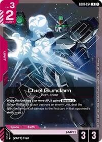 Duel Gundam - Starter Deck 09: Destiny Ignition - Gundam Card Game card