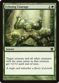 Echoing Courage - Modern Masters - Magic: The Gathering card