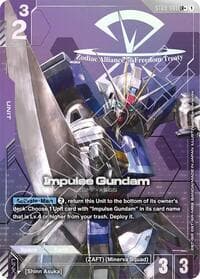Impulse Gundam (LR+) - Starter Deck 09: Destiny Ignition - Gundam Card Game card