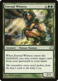 Eternal Witness - Modern Masters - Magic: The Gathering card