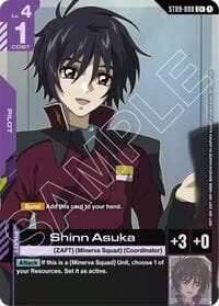 Shinn Asuka (C+) - Starter Deck 09: Destiny Ignition - Gundam Card Game card