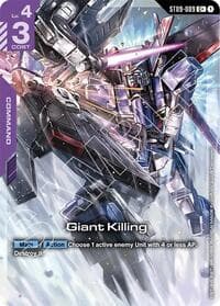 Giant Killing (C+) - Starter Deck 09: Destiny Ignition - Gundam Card Game card