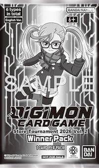 Store Tournament 2026 Vol. 2 Winner Pack - Digimon Promotion Cards - Digimon Card Game card