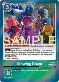 Glowing Dawn (Store Tournament 2026 Vol. 2 Winner Pack) - Digimon Promotion Cards - Digimon Card Game card