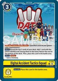 Digital Accident Tactics Squad (Store Tournament 2026 Vol. 2 Participation Pack) - Digimon Promotion Cards - Digimon Card Game card