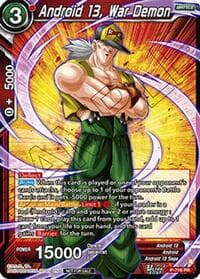 Android 13, War Demon - Promotion Cards - Dragon Ball Super: Masters card