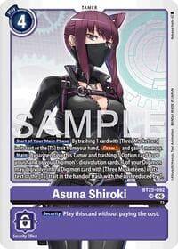 Asuna Shiroki - Dual Revolution - Digimon Card Game card