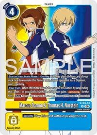Marcus Damon & Thomas H. Norstein - Starter Deck 24: Data Squad - Digimon Card Game card