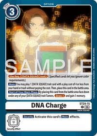DNA Charge - Starter Deck 24: Data Squad - Digimon Card Game card