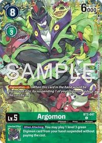 Argomon - BT2-047 (Alternate Art) - Dual Revolution - Digimon Card Game card