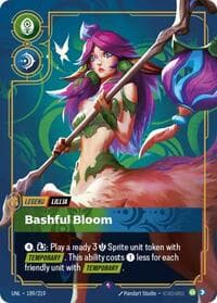 Lillia, Bashful Bloom - Unleashed - Riftbound: League of Legends Trading Card Game card