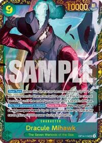 Dracule Mihawk - (CS 26-27 Regionals Season 1) - One Piece Promotion Cards - One Piece Card Game card