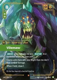 Vilemaw - Unleashed - Riftbound: League of Legends Trading Card Game card