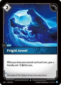 Frigid Jewel - Unleashed - Riftbound: League of Legends Trading Card Game card