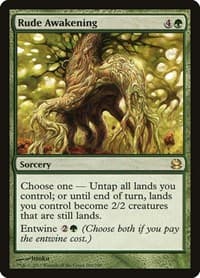 Rude Awakening - Modern Masters - Magic: The Gathering card