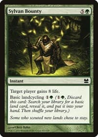 Sylvan Bounty - Modern Masters - Magic: The Gathering card