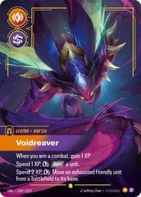Kha'Zix, Voidreaver (Signature) - Unleashed - Riftbound: League of Legends Trading Card Game card