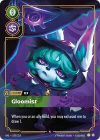 Vex, Gloomist - Unleashed - Riftbound: League of Legends Trading Card Game card